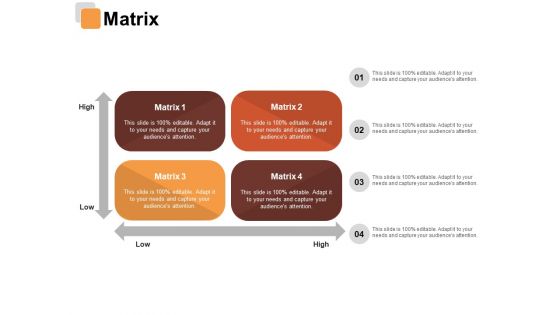 Matrix Risk Estimator Ppt PowerPoint Presentation Gallery Example