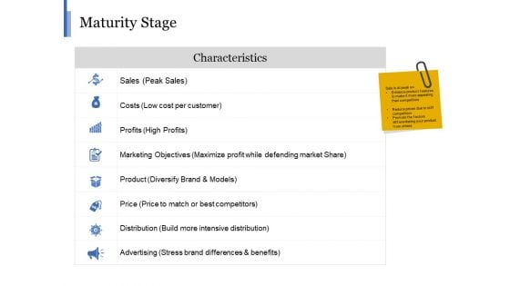 Maturity Stage Ppt PowerPoint Presentation Gallery Backgrounds