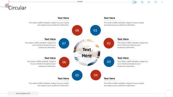 Mckinsey 7S Strategy Model For Project Management Circular Slides PDF