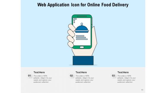 Meal Delivery Icon Customer Drone Icon Ppt PowerPoint Presentation Complete Deck