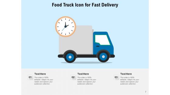 Meal Delivery Icon Customer Drone Icon Ppt PowerPoint Presentation Complete Deck