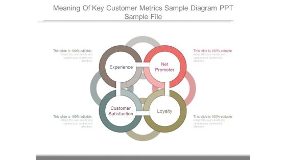 Meaning Of Key Customer Metrics Sample Diagram Ppt Sample File Meaning Of Key Customer Metrics Sample Diagram Ppt Sample File