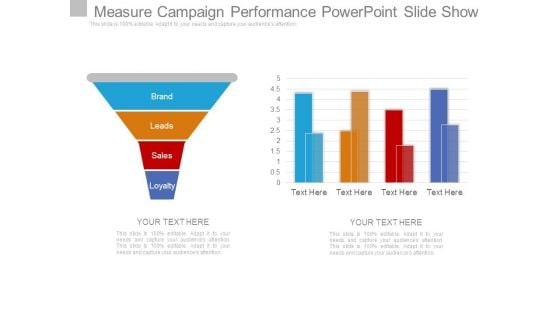Measure Campaign Performance Powerpoint Slide Show