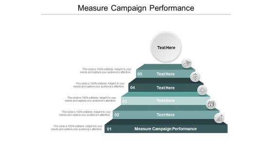 Measure Campaign Performance Ppt PowerPoint Presentation Infographics Slide Portrait Cpb