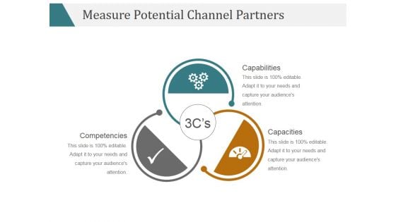 Measure Potential Channel Partners Template 1 Ppt PowerPoint Presentation Guidelines