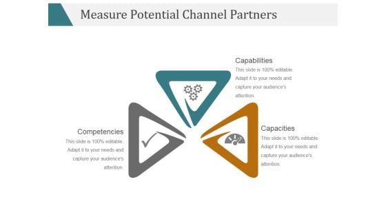 Measure Potential Channel Partners Template 2 Ppt PowerPoint Presentation Visual Aids