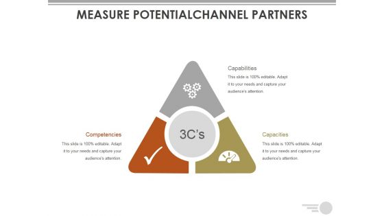 Measure Potentialchannel Partners Template Ppt PowerPoint Presentation Model Designs