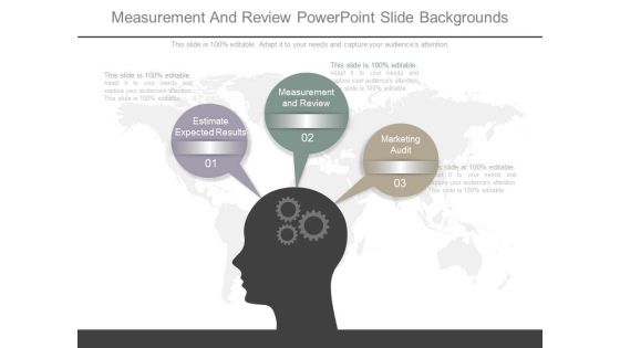 Measurement And Review Powerpoint Slide Backgrounds