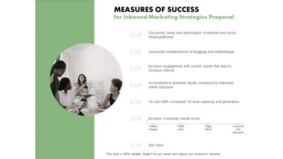 Measures Of Success For Inbound Marketing Strategies Proposal Ppt PowerPoint Presentation Ideas Design Ideas Measures Of Success For Inbound Marketing Strategies Proposal Ppt PowerPoint Presentation Ideas Design Ideas
