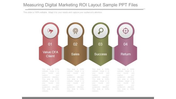 Measuring Digital Marketing Roi Layout Sample Ppt Files Measuring Digital Marketing Roi Layout Sample Ppt Files