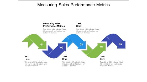 Measuring Sales Performance Metrics Ppt PowerPoint Presentation Summary Slideshow Cpb Pdf