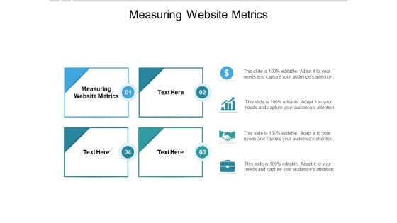 Measuring Website Metrics Ppt PowerPoint Presentation Outline Background Cpb