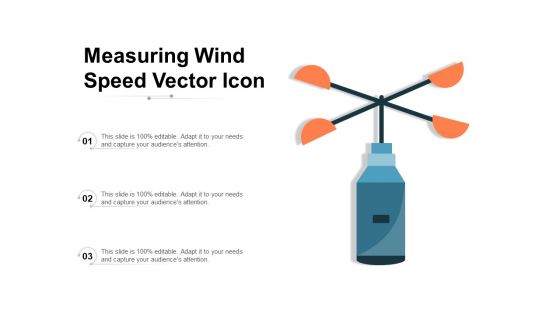 Measuring Wind Speed Vector Icon Ppt PowerPoint Presentation Gallery Visual Aids PDF