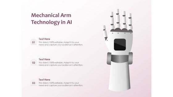 Mechanical Arm Technology In AI Ppt PowerPoint Presentation File Templates PDF Mechanical Arm Technology In AI Ppt PowerPoint Presentation File Templates PDF