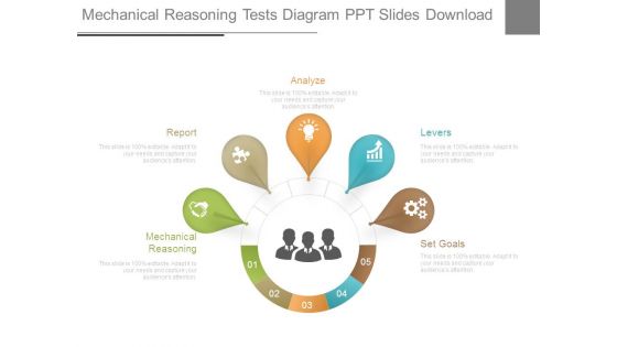 Mechanical Reasoning Tests Diagram Ppt Slides Download