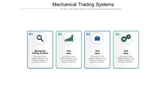 Mechanical Trading Systems Ppt PowerPoint Presentation Summary Ideas Cpb Pdf