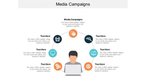 Media Campaigns Ppt PowerPoint Presentation Model Slideshow Cpb