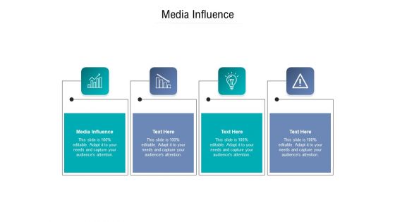 Media Influence Ppt PowerPoint Presentation Pictures Smartart Cpb Pdf