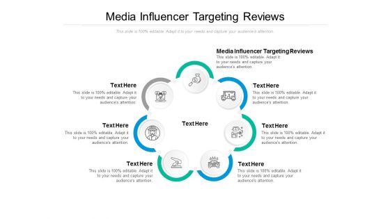 Media Influencer Targeting Reviews Ppt PowerPoint Presentation Gallery Outfit Cpb