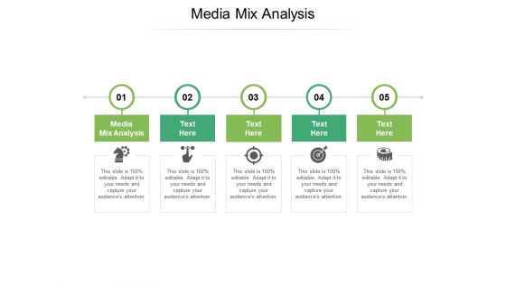 Media Mix Analysis Ppt PowerPoint Presentation Show Format Cpb