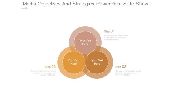 Media Objectives And Strategies Powerpoint Slide Show