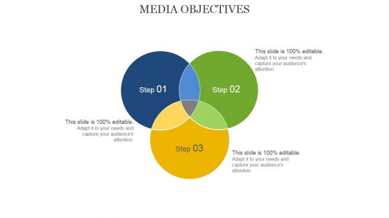 Media Objectives Template 1 Ppt PowerPoint Presentation Ideas Gridlines