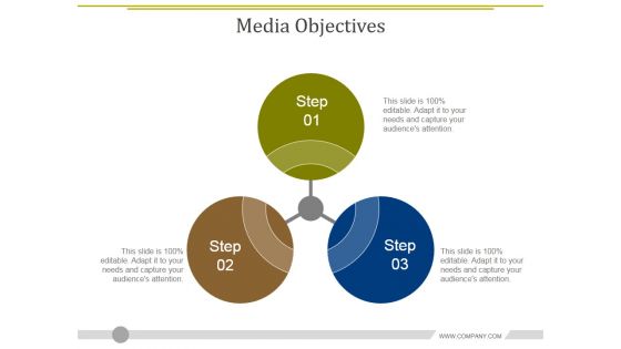 Media Objectives Template 1 Ppt PowerPoint Presentation Infographics Objects