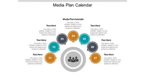 Media Plan Calendar Ppt PowerPoint Presentation Samples Cpb