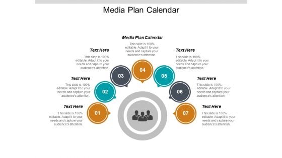 Media Plan Calendar Ppt PowerPoint Presentation Samples Cpb