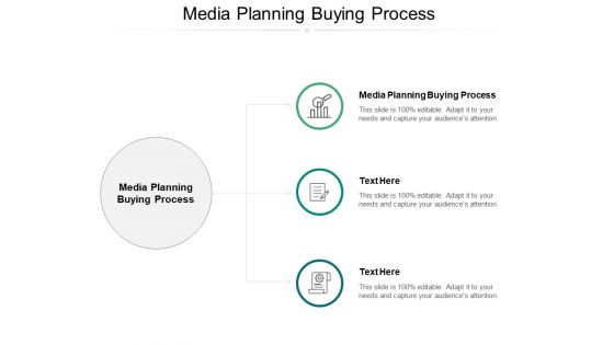 Media Planning Buying Process Ppt PowerPoint Presentation Gallery Slide Cpb