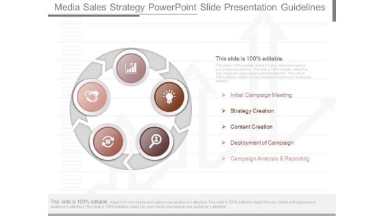 Media Sales Strategy Powerpoint Slide Presentation Guidelines