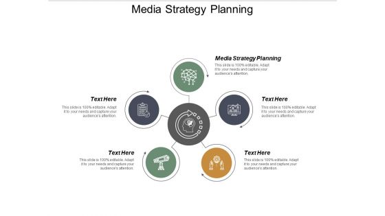 Media Strategy Planning Ppt PowerPoint Presentation Icon Aids Cpb