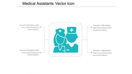 Medical Assistants Vector Icon Ppt PowerPoint Presentation File Inspiration PDF