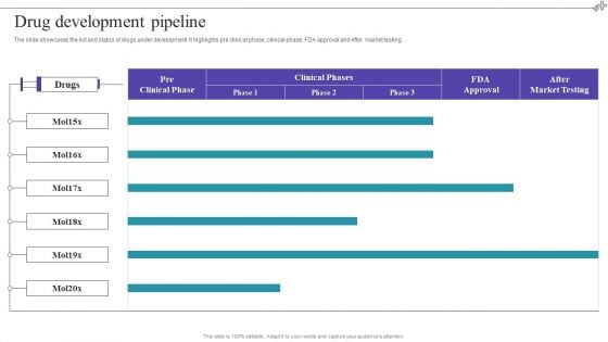 Medical Care Company Overview Drug Development Pipeline Portrait PDF