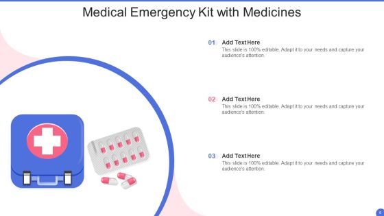Medical Emergency Kit Ppt PowerPoint Presentation Complete Deck With Slides Slide06