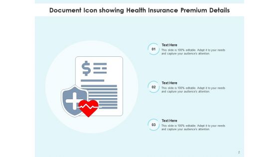 Medical Insurance Icon Clipboard Health Ppt PowerPoint Presentation Complete Deck