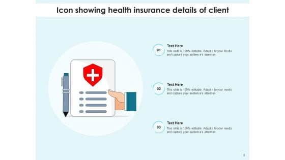 Medical Insurance Icon Clipboard Health Ppt PowerPoint Presentation Complete Deck