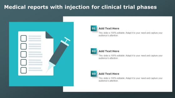 Medical Reports With Injection For Clinical Trial Phases Clinical Research Trial Phases Template PDF