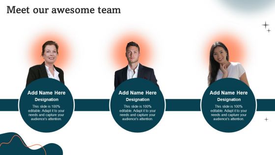 Meet Our Awesome Team Guide To Personal Branding Structure PDF