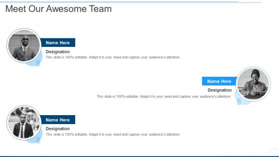Meet Our Awesome Team Shopify Capital Raising Elevator Pitch Deck Ppt Show Example PDF Meet Our Awesome Team Shopify Capital Raising Elevator Pitch Deck Ppt Show Example PDF
