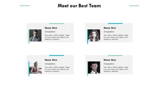 Meet Our Best Team Communication Management Ppt PowerPoint Presentation Infographic Template Diagrams