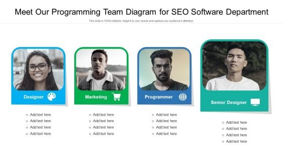 Meet Our Programming Team Diagram For Seo Software Department Inspiration PDF