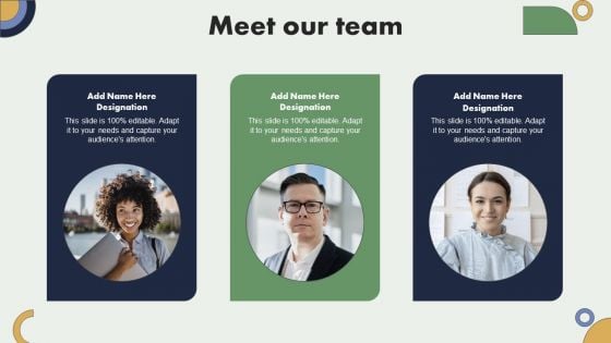 Meet Our Team Brand Expansion Plan Topics PDF Meet Our Team Brand Expansion Plan Topics PDF