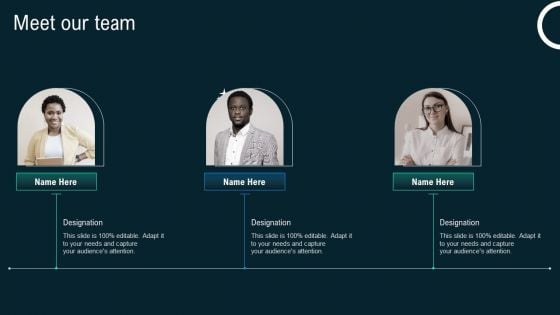 Meet Our Team Business Application Development Playbook Download PDF Meet Our Team Business Application Development Playbook Download PDF
