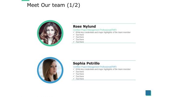 Meet Our Team Communication Ppt PowerPoint Presentation File Templates
