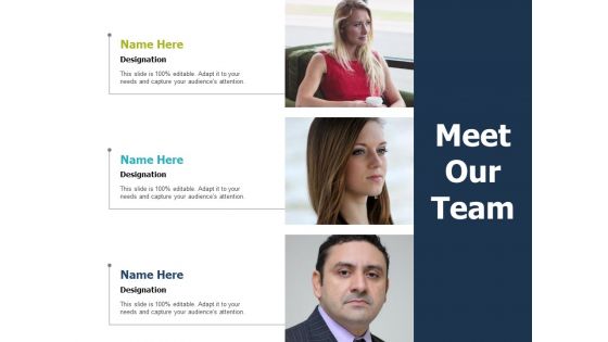 Meet Our Team Communication Ppt PowerPoint Presentation Infographic Template Gallery