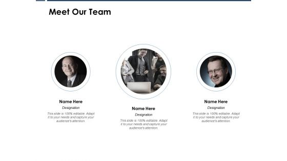 Meet Our Team Communication Ppt PowerPoint Presentation Infographic Template Outfit Meet Our Team Communication Ppt PowerPoint Presentation Infographic Template Outfit
