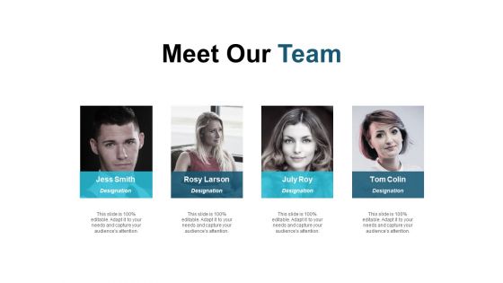 Meet Our Team Communication Ppt PowerPoint Presentation Inspiration Slide Download