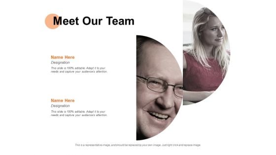 Meet Our Team Communication Ppt PowerPoint Presentation Outline Tips