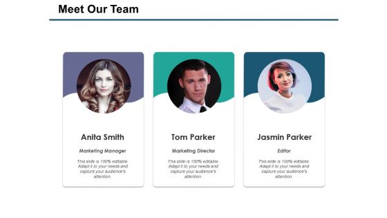 Meet Our Team Communication Ppt PowerPoint Presentation Portfolio Show